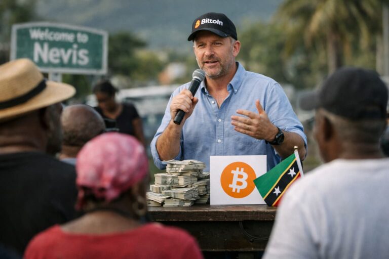 Bitcoin investor offers Nevis resident