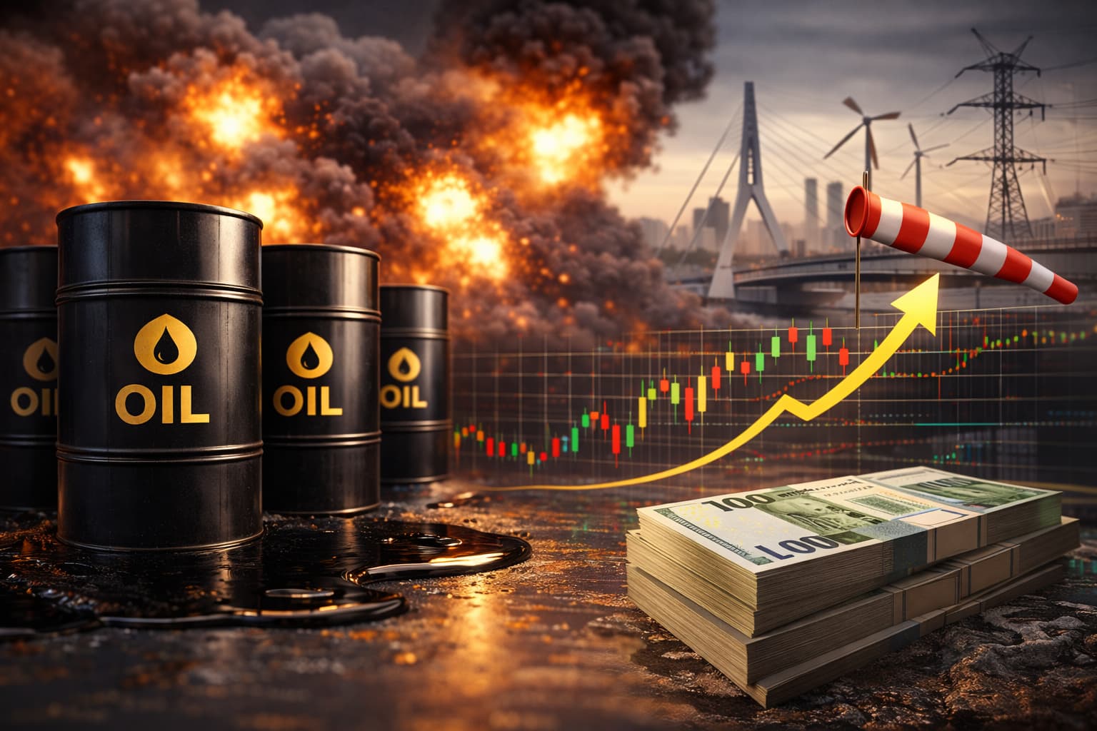 Oil, bonds, and conflict in focus