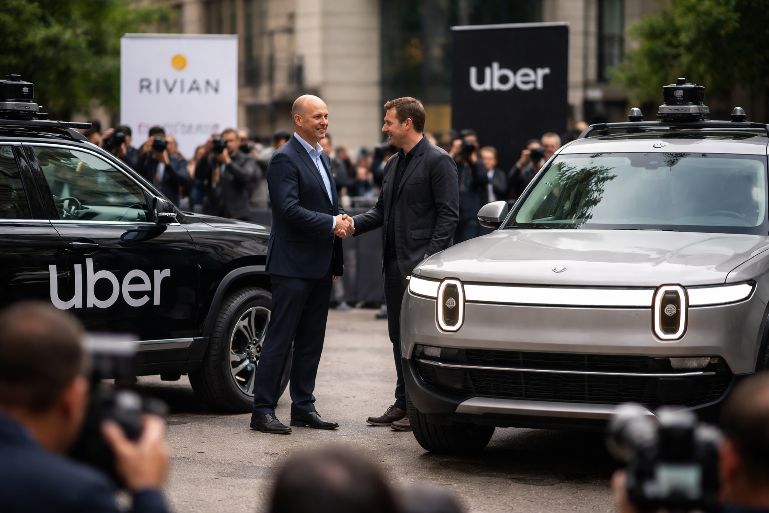 Uber strikes $1.25bn deal with Rivian