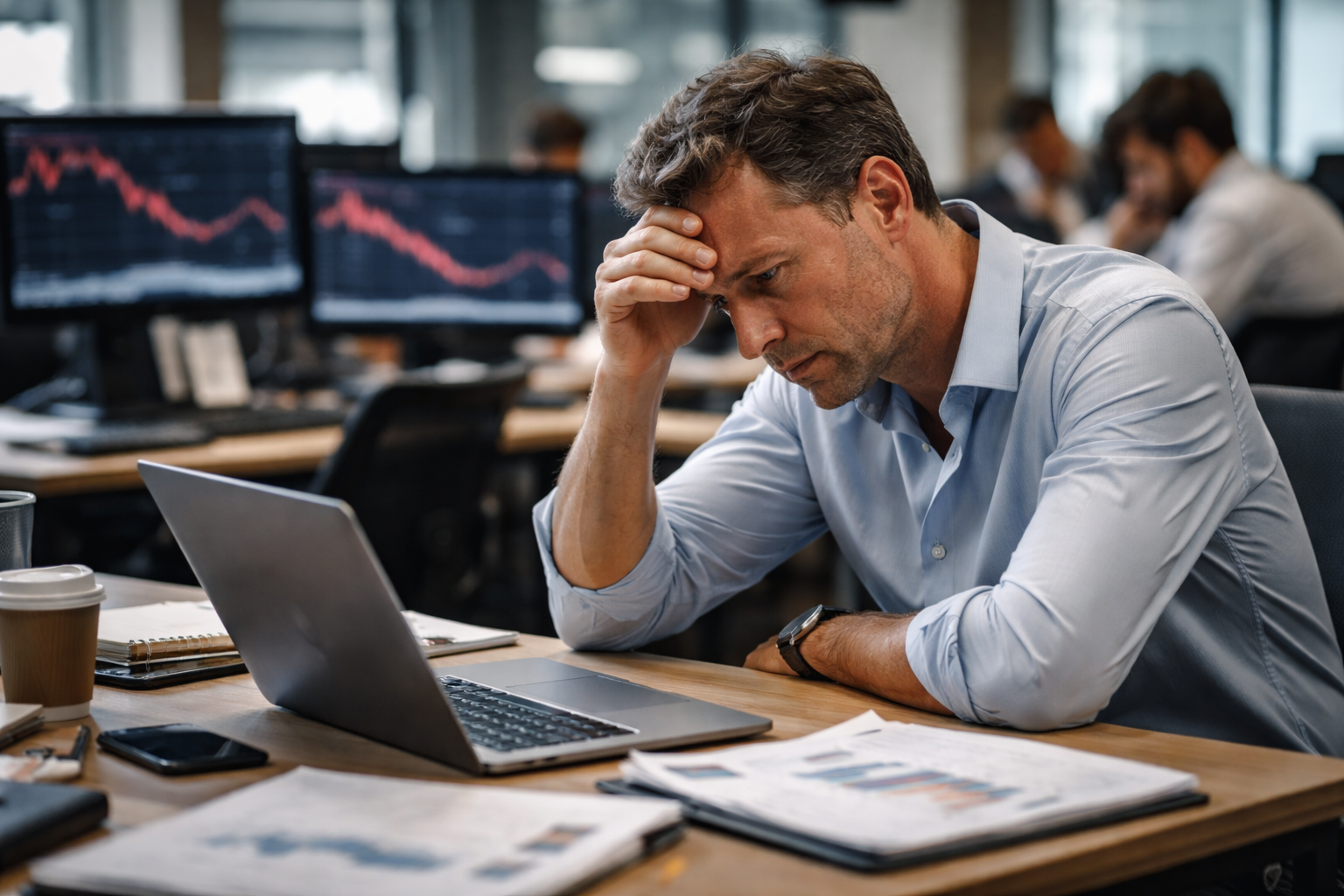 worst-hit company grapples